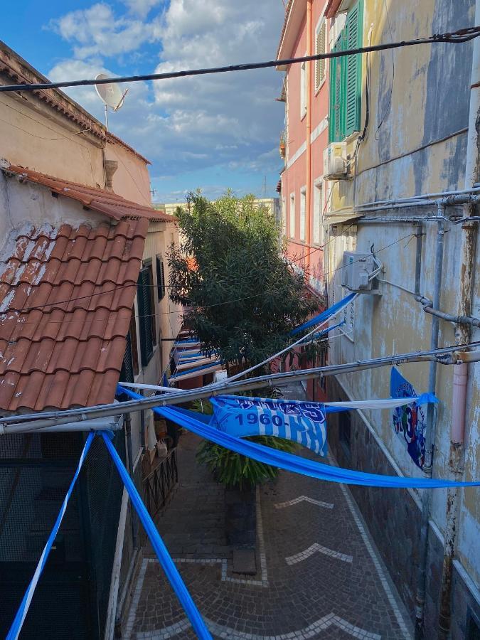 Apartamento La Terrazza Al Museo Nápoles Exterior foto